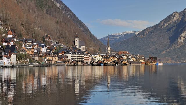 Landschaft und Orte in Österreich