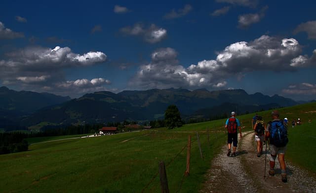 Landschaft und Orte in Österreich