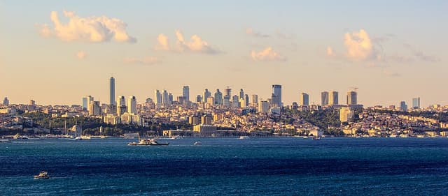 Landschaft und Orte in Türkei