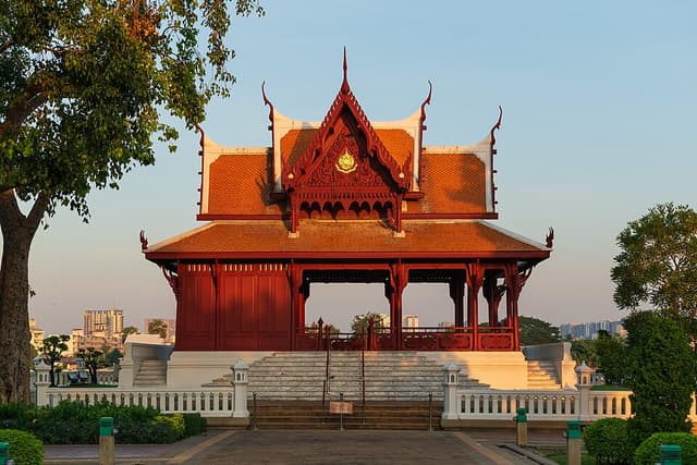 Landschaft und Orte in Thailand