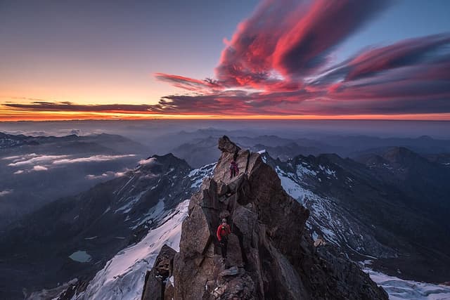 Landschaft und Orte in Schweiz