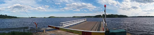Landschaft und Orte in Finnland