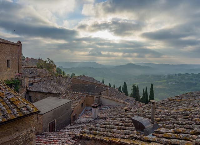 Landschaft und Orte in Italien