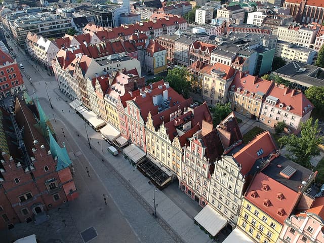 Landschaft und Orte in Polen