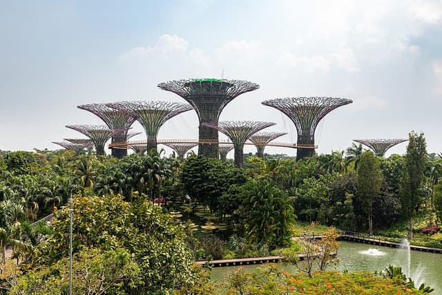 Landschaft und Orte in Singapur
