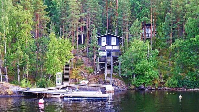 Landschaft und Orte in Finnland
