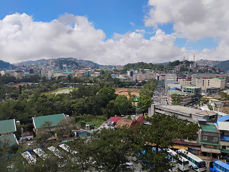 Baguio Skyline from SM City Baguio, Feb 2025, Philippinen