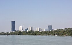 Wien skyline, Österreich