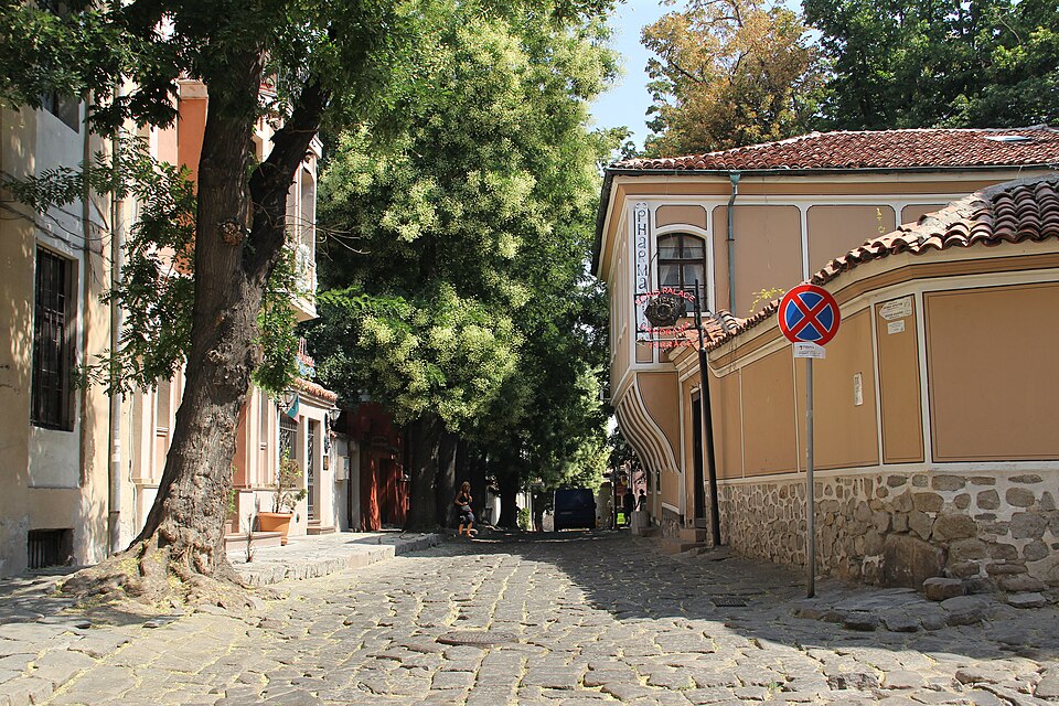 The Old Town of Plovdiv, Bulgaria, Bulgarien