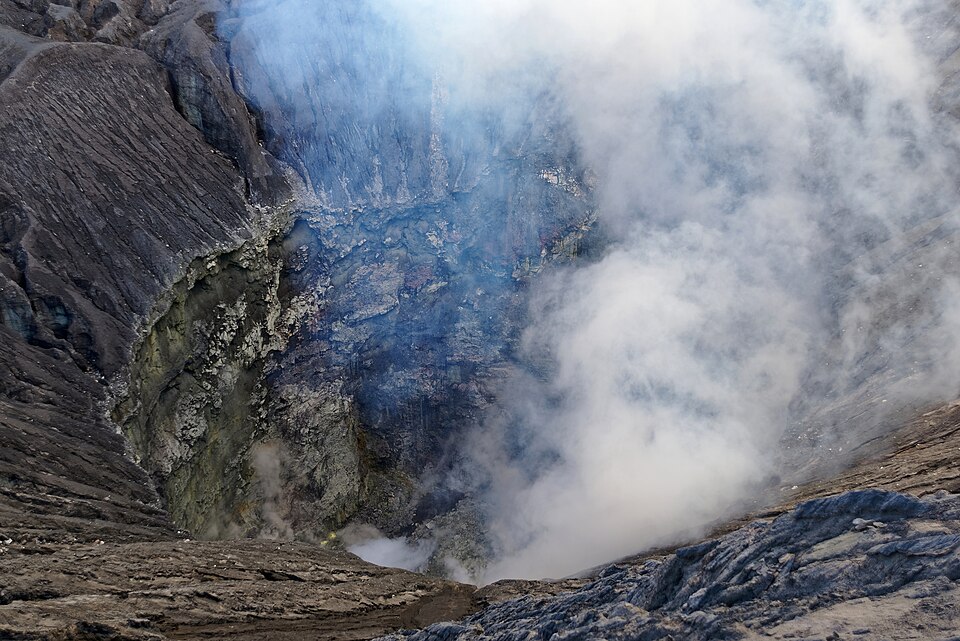 Crater of Mount Bromo, Java, Indonesia, 0558 9456, Indonesien
