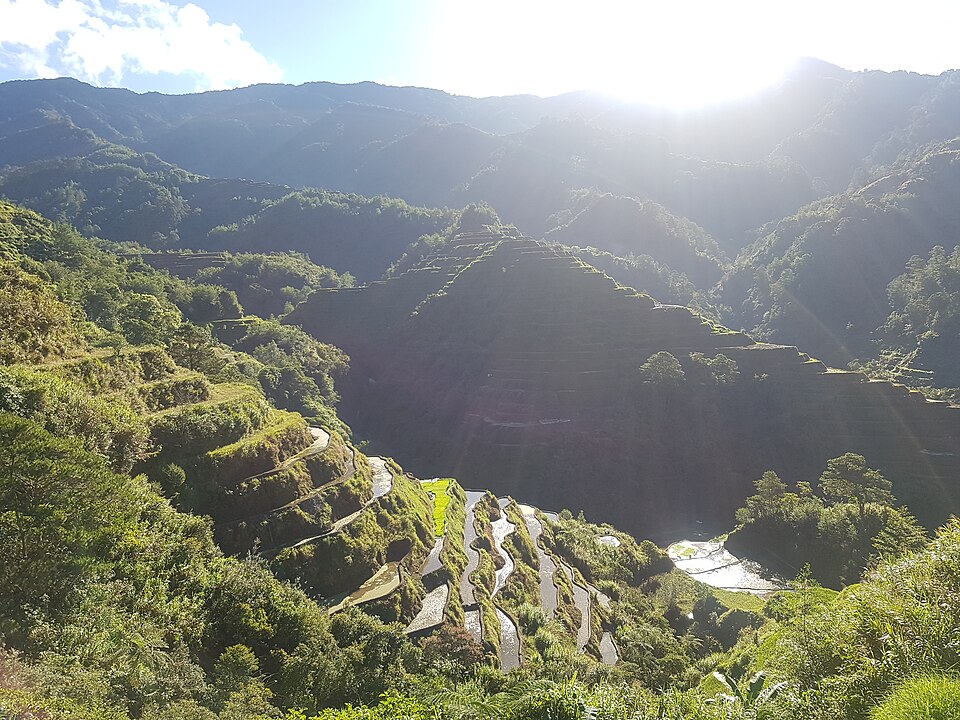 Banaue RiceTerraces Sunrise, Philippinen