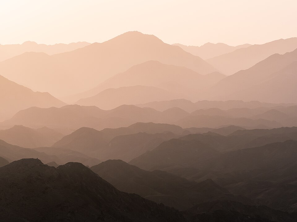 Mountains of Wadi Shawka denoised, V.A.E.