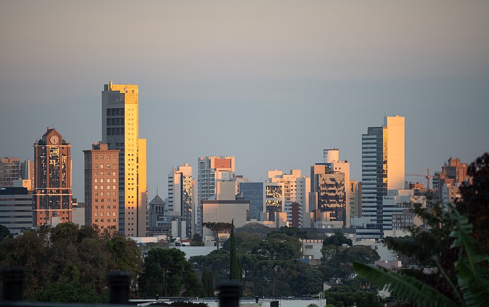 Curitiba Skyline 2, Brasilien