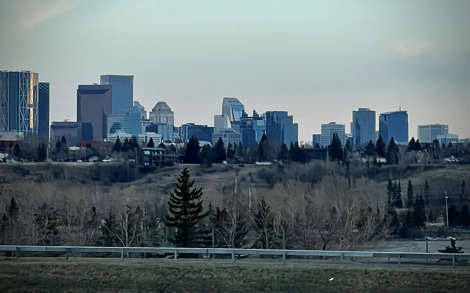 Calgary, Canada April 2022 - Skyline, Kanada