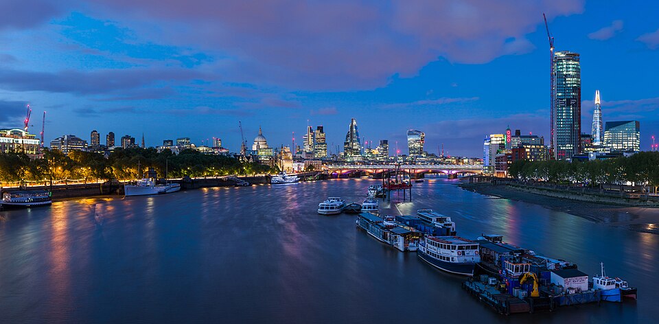 London Skyline from Waterloo Bridge, London, UK - Diliff, Vereinigtes Königreich